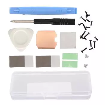 для Steam Deck SSD Heatsink Thermal Pad M.2 2230 NVME SSD Copper Heatsink Cooling Thermal Paste