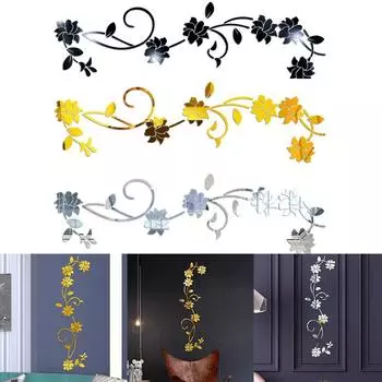 Для стены двери стикер стены стикер стены черное золото золотой