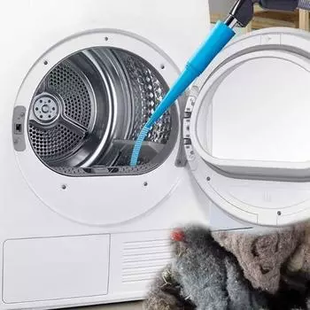 Для стиральной машины, сушилки, пылесоса, шланга для сбора ворса, удлинительной трубки для ловушки для ворса, пылеулавливающей трубки синий