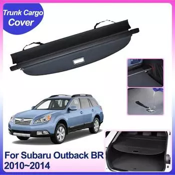 Для Subaru Outback Liberty Legacy BR BM 2010~2014 автомобильный багажник грузовой отсек перегородка конфиденциальность щиток шторка аксессуары