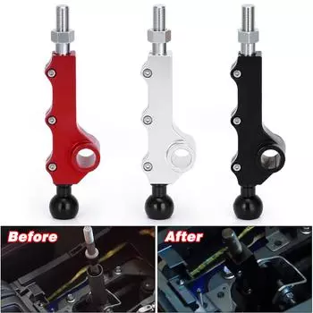 Для Subaru WRX Legacy Outback Legacy Forester 2008-2014 годов двойной регулируемый короткий рычаг переключения передач, настраиваемые три болта