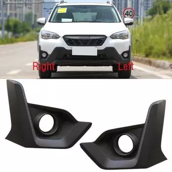 Для Subaru XV Crosstrek 2022 автомобильный передний бампер, противотуманная фара, рамка, крышка, противотуманная фара, накладка, крышка капота 1pc left