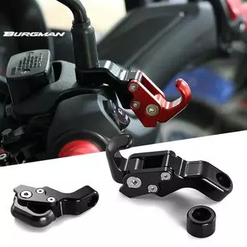 Для SUZUKI Burgman 400 650 125 AN400 AN650 AN SKYWAVE 400 Аксессуары для мотоциклов Багажная сумка Крючок Коготи Вешалка Ручка крючка синий