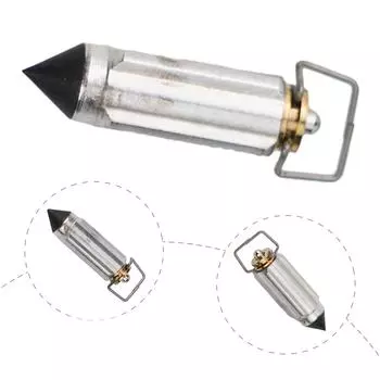 Для Suzuki Gs500e Gsx600f Игла поплавкового клапана Металл Серебристый