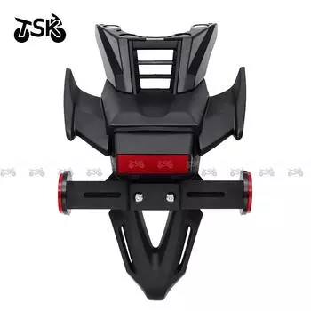 Для Suzuki GSX R1000 K9 2009-2016 заднее крыло, брызговик, номерной знак, кронштейн заднего фонаря мотоцикла Reflective orange