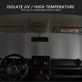 Для Suzuki Jimny 2019 2020 2024 2024 JB64 JB74 JB64W JB74W Автомобильный лобовой солнцезащитный козырек Аксессуары для салона автомобиля Стайлинг