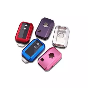 Для Suzuki Jimny 2019 2020 автомобильные аксессуары карбоновый чехол для ключа автомобиля ABS TPU защитный чехол для ключа