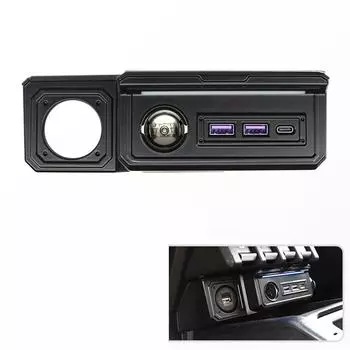 Для Suzuki Jimny JB64 JB74 19-24 Центральный блок управления Расширенный порт зарядки USB Type-C