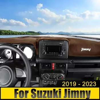 Для Suzuki Jimny JB64 JB74 2019 2020 2024 2024 2024 Чехол на приборную панель автомобиля, защищающий от света, солнцезащитный козырек, анти-УФ-ковры, нескользящие коврики
