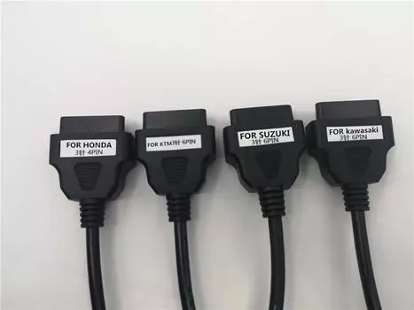 Для SUZUKI OBD2 6-контактный диагностический адаптер, кабель для мотоцикла, скутера, квадроцикла