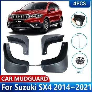Для Suzuki S-Cross SX4 2014 ~ Chevrolet Hatchback автомобильные брызговики брызговики брызговики передние брызговики автомобильные аксессуары