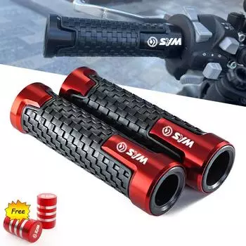 Для SYM JP150 GR125 fiddle 3 FNX150 maxsym 400i 600i Аксессуары для мотоциклов CNC Ручки руля Защитная накладка на ручку Ручка красный
