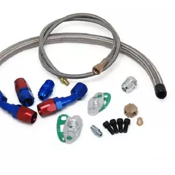 Для T3 T4 T3/T4 T70 T66 To4E Turbo Линия подачи масла Линия возврата масла Комплект линии слива масла
