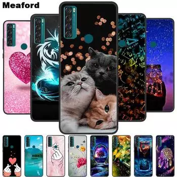 Для TCL 20 SE чехол 205, мягкий силиконовый крутой мультяшный чехол для TCL 20B 6159K, задняя крышка для TCL 20 R 5G 20SE, модные чехлы из ТПУ TCL 20 SE