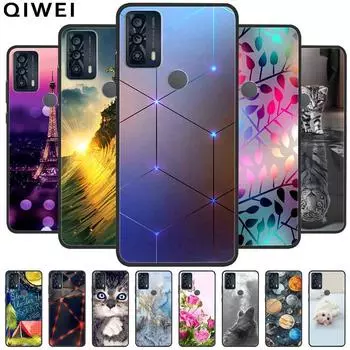 Для TCL 20B чехол противоударный силиконовый мягкий милый чехол для задней панели телефона TCL 20B 6159K 6,52 дюйма чехол-бампер из ТПУ 20 B TCL20B For TCL 20B