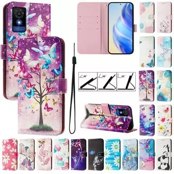 Для TCL 40 XL/TCL 40 T T608DL/TCL 30T 30Z 50 LE 502 50 XL 505 кожаный чехол магнитный кошелек держатель для карт откидной чехол-книжка подставка защитные чехлы TCL 305/306/30 SE/AL02