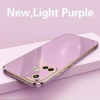 Для Tecno Camon 19 чехол роскошный квадратный чехол для телефона Tecno Camon 19 CI6n противоударный силиконовый чехол для задней крышки Tecno Camon 19 Fundas Tecno Camon 19