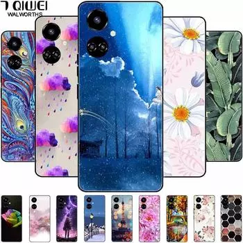 Для Tecno Camon 19 Neo/Camon19 чехол пейзажный силиконовый мягкий милый чехол из ТПУ для Tecno Camon 19 Pro 5G чехол 4G противоударный For Tecno Camon 19