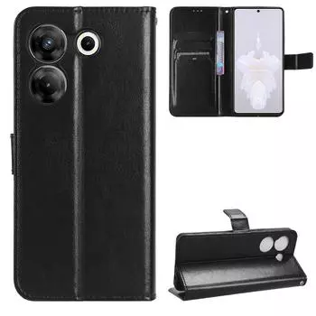 Для Tecno Camon 20 Pro 5G Camon20 Premier 5G чехол откидная крышка чехол-кошелек из искусственной кожи для телефона For Tecno Camon 20 чёрный