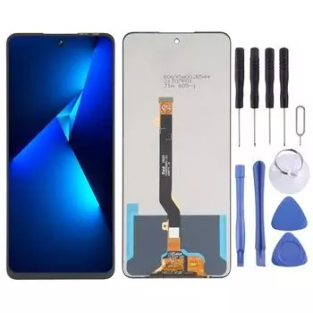 Для Tecno Pova 5 OEM ЖК-экран с дигитайзером в полной сборке
