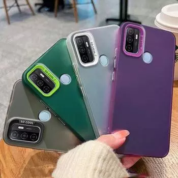 Для Tecno Spark 7 Чехол Tecno Spark 7T Чехол для телефона Tecno Spark7 Чехол KF6 KF6j KF6i KF6k PR651h KF6p Металлический матовый чехол Aurora Tecno Spark 7T