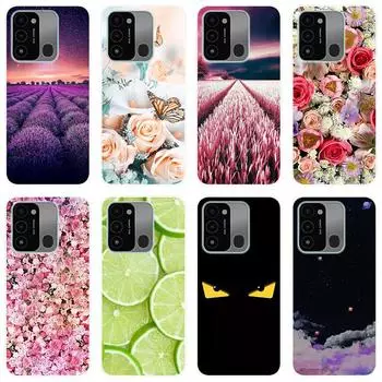 Для Tecno Spark 8C 8 C Spark8C KG5J KG5K чехол Мягкий силиконовый чехол для телефона с рисунком Звездное небо For Tecno Spark 8C