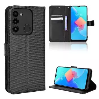 Для Tecno Spark Go 2022 SparkGo 2022 KG5 KG5H чехол-книжка-кошелек из искусственной кожи с отделением для карт и подставкой для телефона For Tecno Spark Go 2022 белый