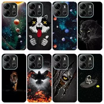 Для Tecno Spark Go 2023 BF7 чехол Мягкая силиконовая задняя крышка чехол для телефона с рисунком из мультфильма Инновационный чехол For Tecno Spark Go 2023