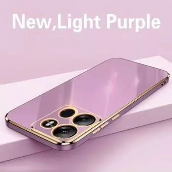 Для Tecno Spark Go 2023 чехол роскошный квадратный чехол Tecno Pop 7 Pro чехол для телефона Tecno Pop 7 противоударный силиконовый чехол на заднюю панель Tecno Spark Go 2023 вино красного