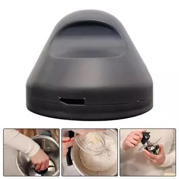 Для Термомикс TM5 TM6 Защитный чехол для лезвия миксера Защита швов от грязи из теста Быстрая очистка ножа для теста Блендер Аксессуары чёрный