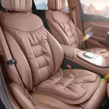 Для Tesla 7 шт. автомобильная подушка сиденья подушка спинка цельная плюшевая кожа наппа дышащая четырехсезонная универсальная подушка сиденья