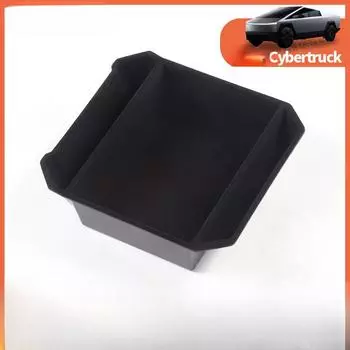 Для Tesla Cybertruck Центральный подлокотник Ящик для хранения вещей ABS Флокированный органайзер для хранения автомобилей Аксессуары для пикапа Cyber Tidying