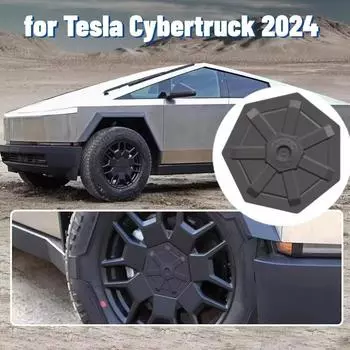 Для Tesla Cybertruck ступицы колеса колпачки для полного обода ABS центральная ступица производительность сменная крышка ржавчина пылезащитный автомобильные аксессуары