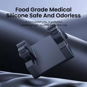 Для Tesla Highland автомобильный держатель телефона зажим для воздуховода подставка для мобильного телефона в автомобиль жидкий силиконовый кронштейн для воздуховода чёрный