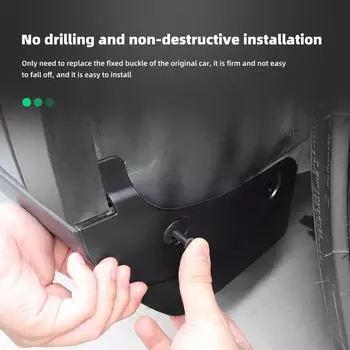 для Tesla Model 3 2020-2025 / Model Y 2020-2025 Задние брызговики Комплект грязевых крыльев Аксессуары для модификации автомобиля