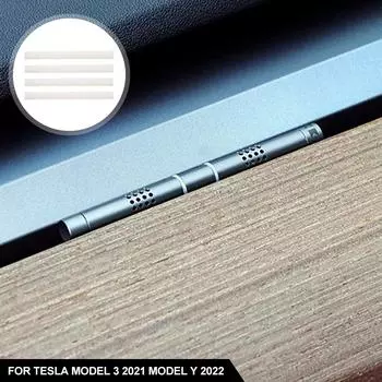 Для Tesla Model 3 2024 Аксессуары Модель Y 2024 Автомобильный освежитель воздуха Духи Ароматерапия Ароматизатор Аромат Диффузор Три