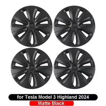 для Tesla Model 3 Highland 2024 Колесные колпаки ступиц Performance Automobile Замена полного обода Аксессуары Украшения кузова