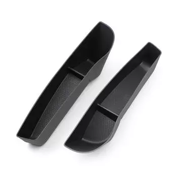 для Tesla Model 3 Highland 2025 ящик для хранения на двери TPE органайзер для передней и задней дверной ручки аксессуары для автомобиля