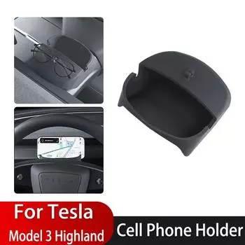 Для Tesla Model 3 Highland Car Руль Держатель Мобильного Телефона Очки Хранение Ящик Для Tesla Model 3 Аксессуары