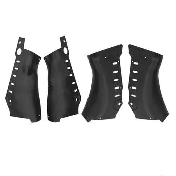 Для Tesla Model 3 Highland Y 2020-2025 Защитная пластина из углеродистой стали Защитная крышка охлаждающей трубы Внешние аксессуары