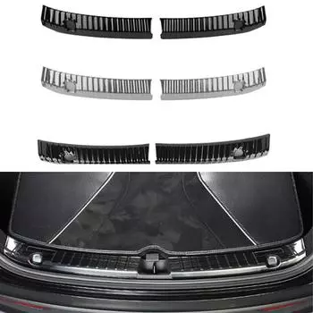 Для Tesla Model 3 Model Y 2017-2022 Авто Задний бампер Подножка Багажник Дверь Порог Защитная крышка Автомобильный Задний порог багажника Крышка for Model 3