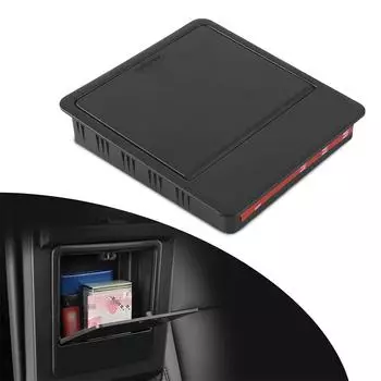 Для Tesla Model 3 Model Y 2025 2025 2025 Автомобильный центральный консольный органайзер подлокотник скрытый ящик для хранения Аксессуары для хранения в автомобиле чёрный