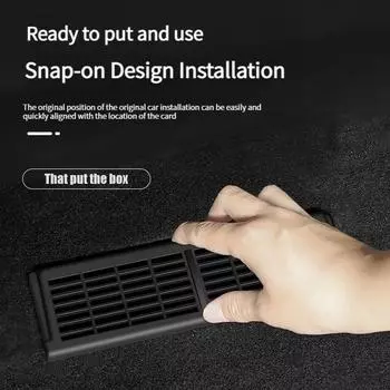 Для Tesla Model 3 Model Y 2025 автомобильный защитный кожух воздуховода под сиденьем противогрязевая накладка аксессуары для модификации салона автомобиля