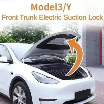 Для Tesla Model 3 Y 2025 2025 2024 автомобильный багажник с мягким закрыванием, автоматически закрывающийся электрический замок с автоматическим доводчиком