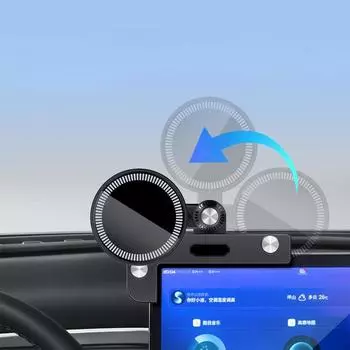 Для Tesla Model 3 Y Центральный держатель экрана управления Магнитный 360-градусный регулируемый держатель экрана для iPhone Magsafe Samsung Xiaomi