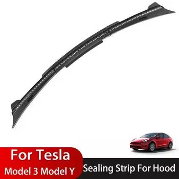 Для Tesla Model 3 Y передняя водонепроницаемая крышка шасси водонепроницаемая полоска защитная крышка воздухозаборника аксессуары для модификации
