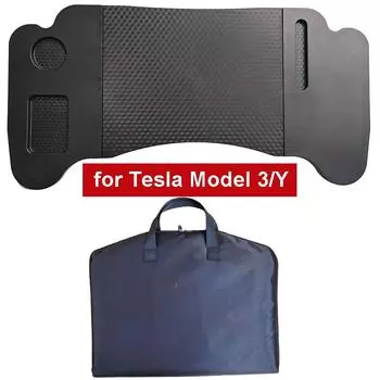 для Tesla Model 3 Y Подставка для рулевого колеса Складной столик для заднего сиденья Подставка для планшета и ноутбука Подставка для телефона Аксессуары для интерьера