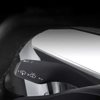 Для Tesla Model 3/Y рукав рычага переключения передач внутренняя накладка для ремонта модели 3 автомобильный силиконовый черный красный белый защитный кожух для рулевой колонки чёрный