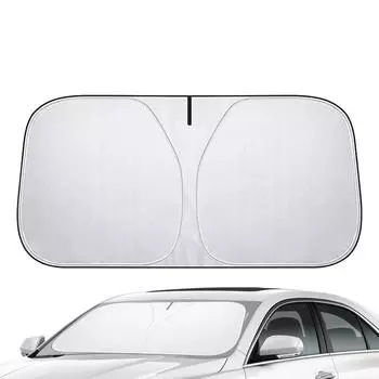 Для Tesla Model 3/Y, солнцезащитный козырек на лобовое стекло автомобиля, солнцезащитный козырек на переднее окно, солнцезащитный козырек для Tesla silver coated