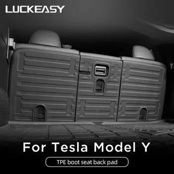 Для Tesla Model Y-2022 TPE водонепроницаемый износостойкий коврик для ног модель Y напольная подушка в стиле фортепиано передний коврик для багажа и багажник Model Y Foot pad